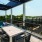 well lit spacious outdoor lounge with comfortable seating